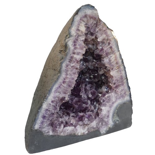 Amethyst Cathedral Geode Left