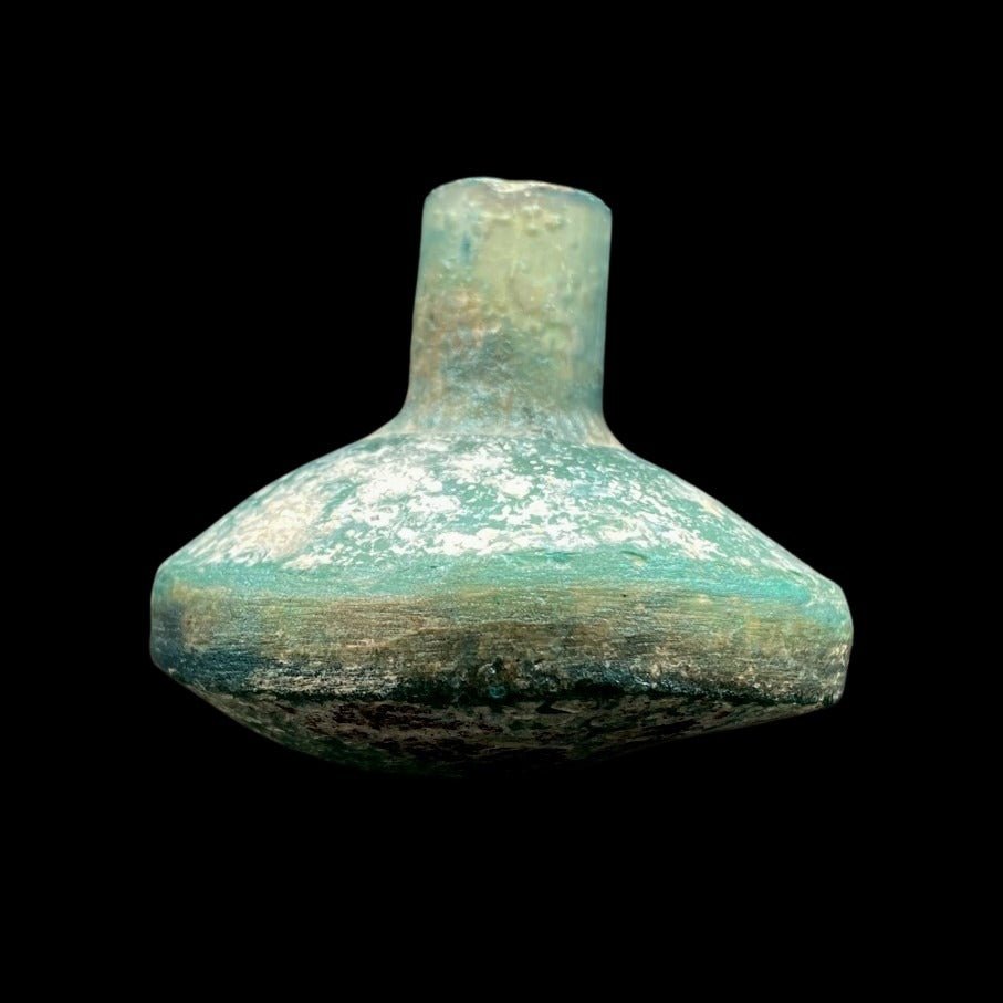 Back Of Roman Glass Bottle