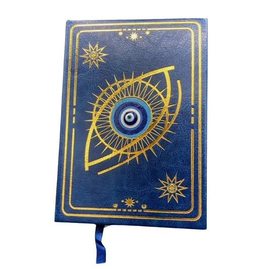 Small Blue Evil Eye Journal