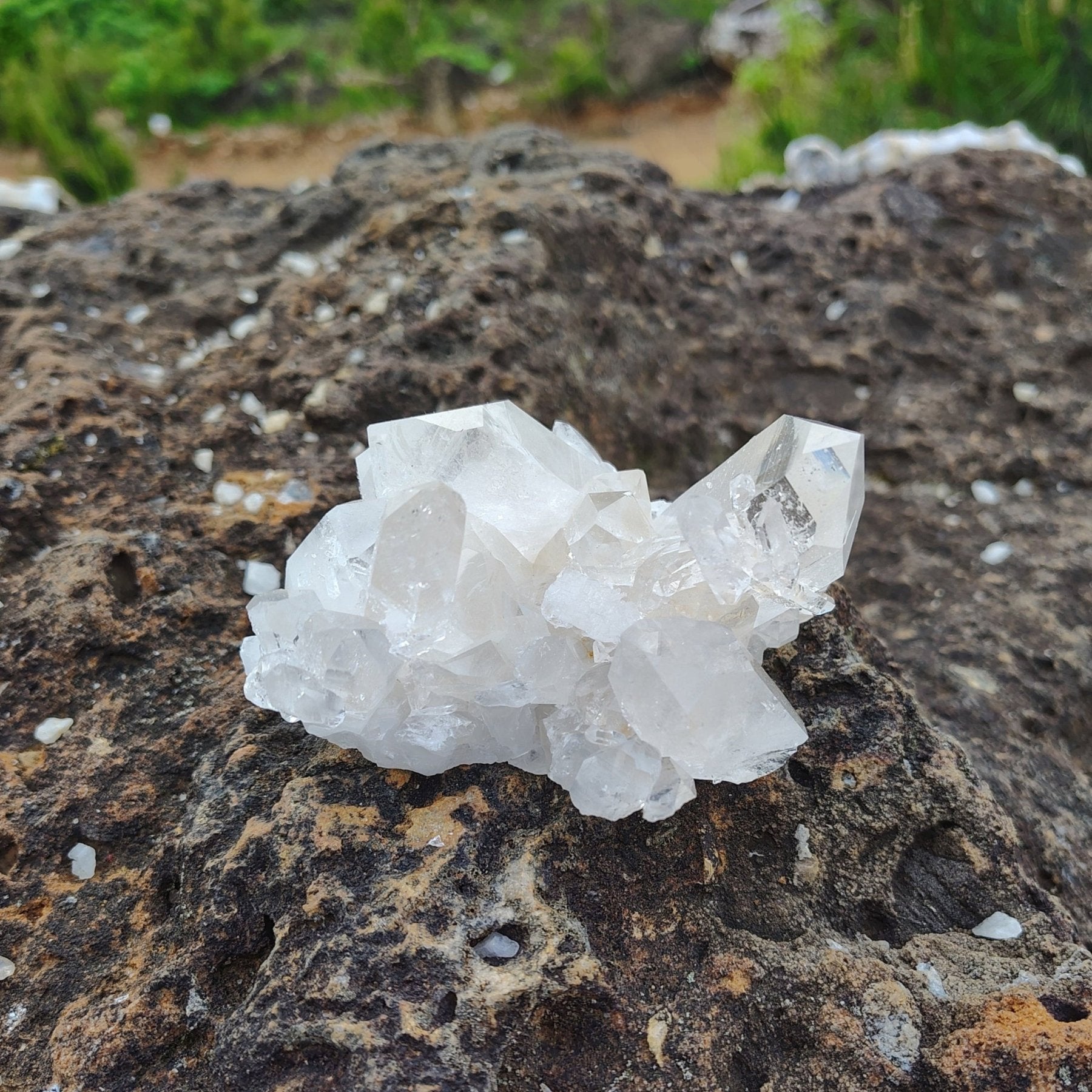 Small Clear Quartz Cluster - Beautiful Natural Healing Gem