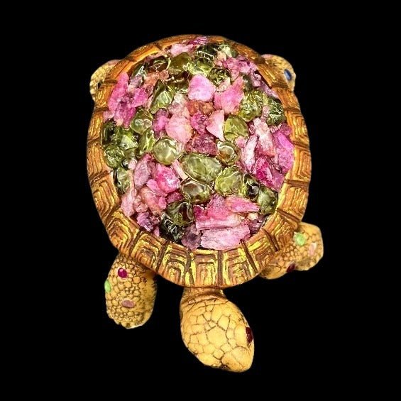 Top View Of Turtle Figurine