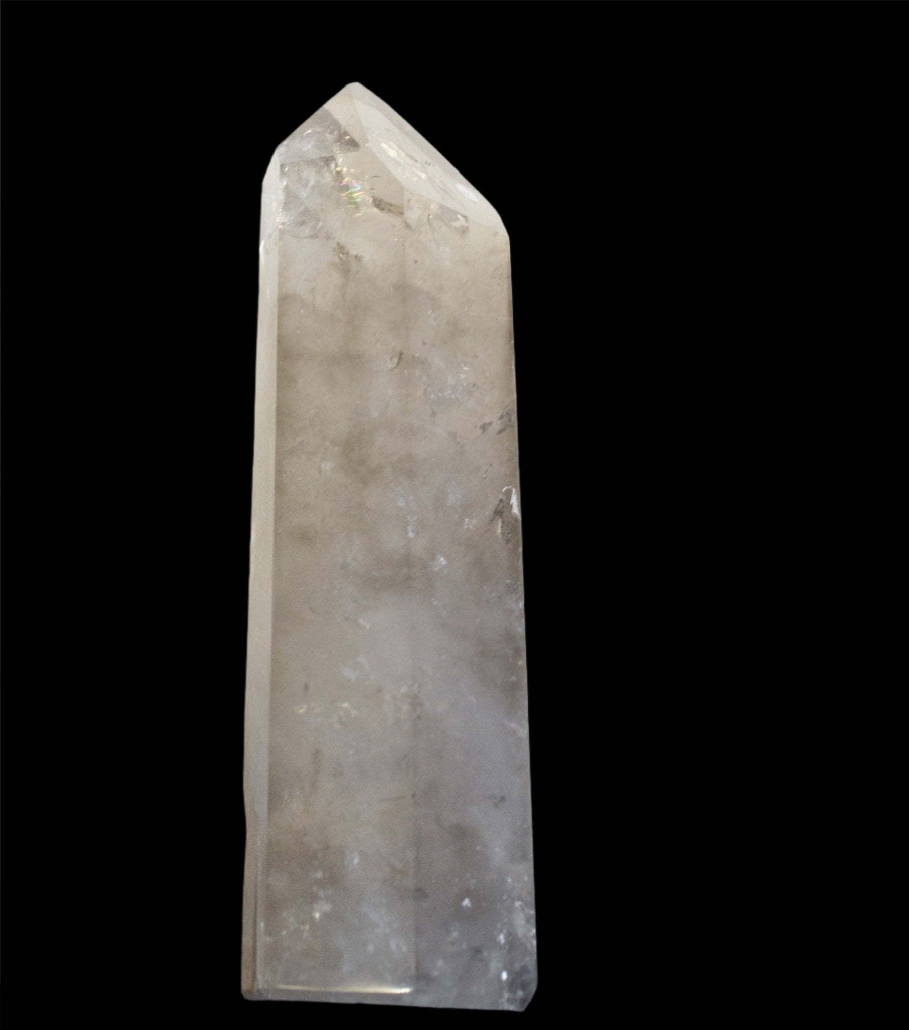 Tall Smoky Quartz Crystal Polished Point