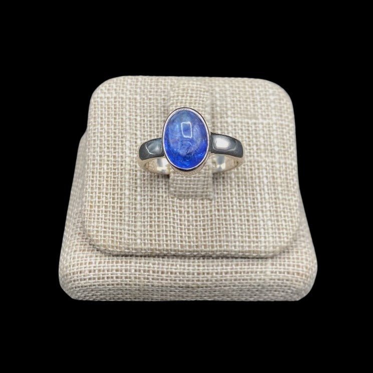 Sterling Silver And Tanzanite Ring