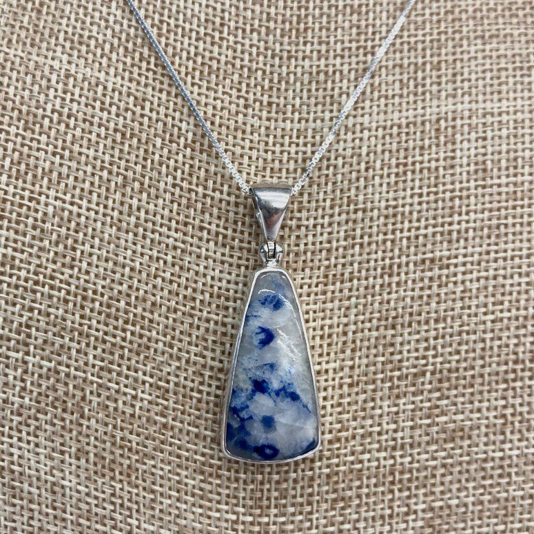 Blue Dumortierite Pendant