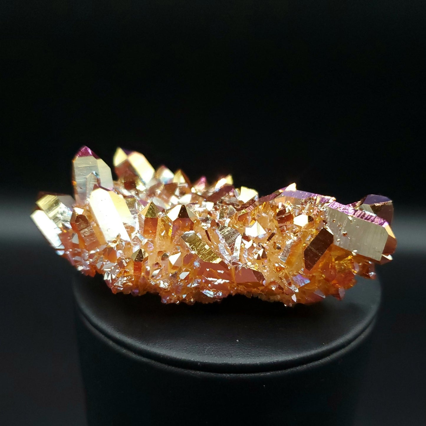 Sunset Aura Crystal Cluster