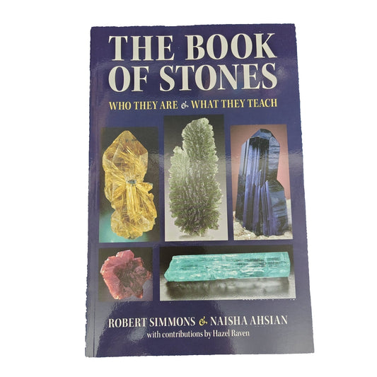 This is the front cover of this book of stones