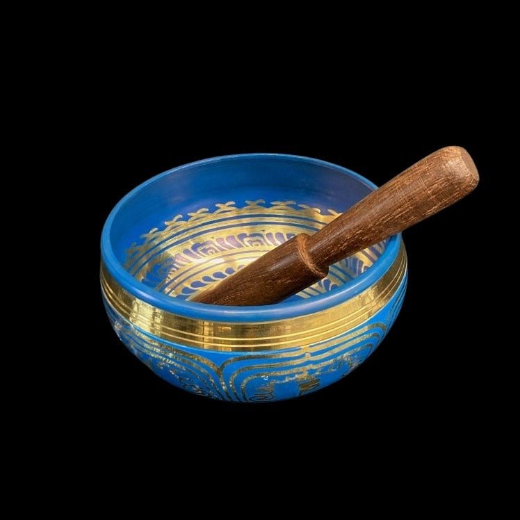 Blue Singing Bowl