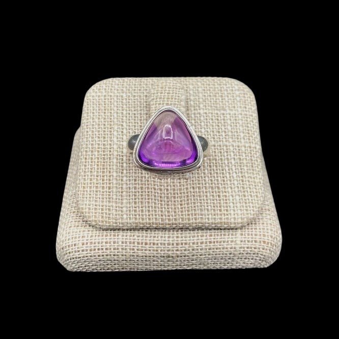 Sterling Silver And Amethyst Gemstone