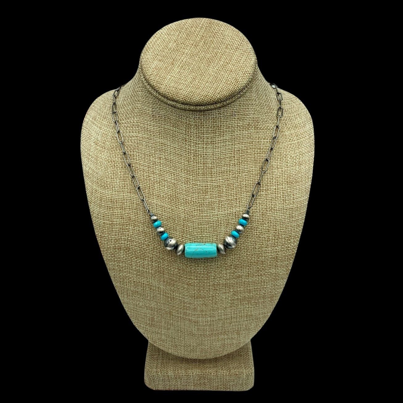 Turquoise Chain Necklace