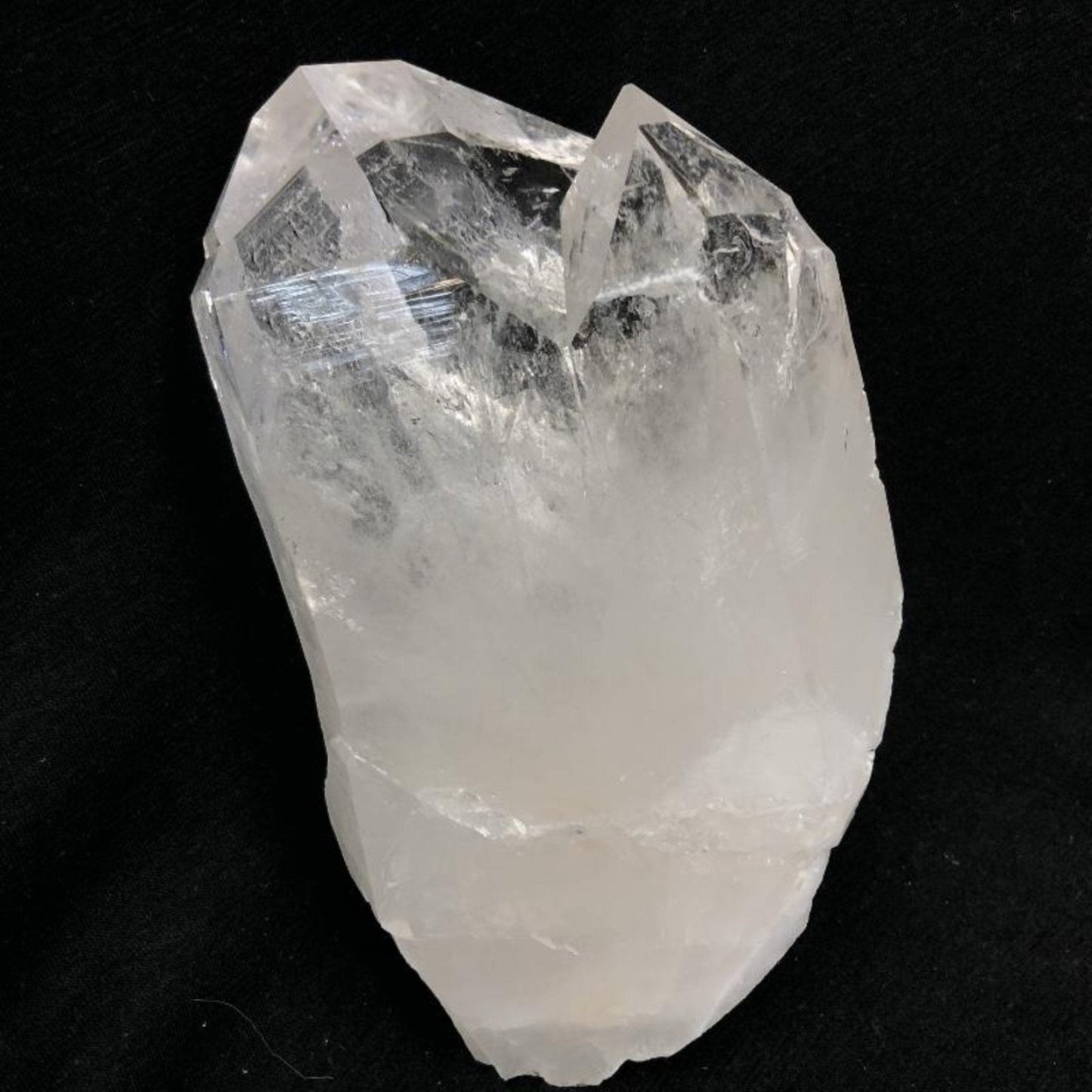 Side View Quartz Crystal Twin