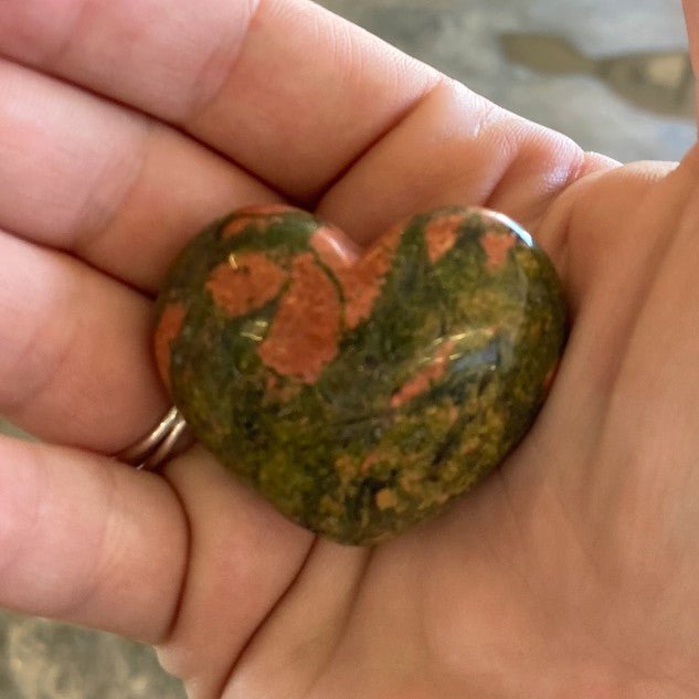 Ukanite Heart In Natural Light