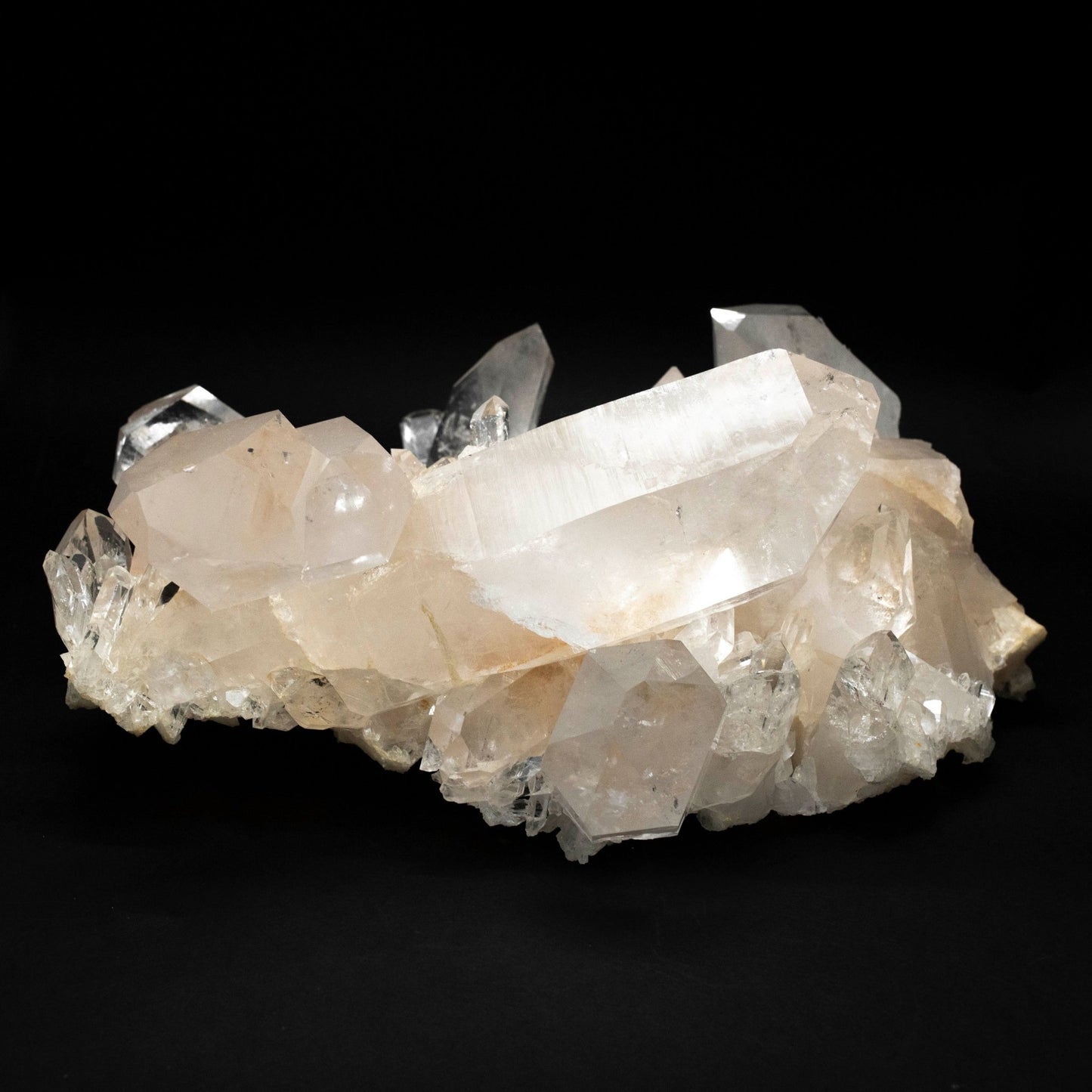 Unique Collectible Arkansas Clear Quartz Crystal Cluster