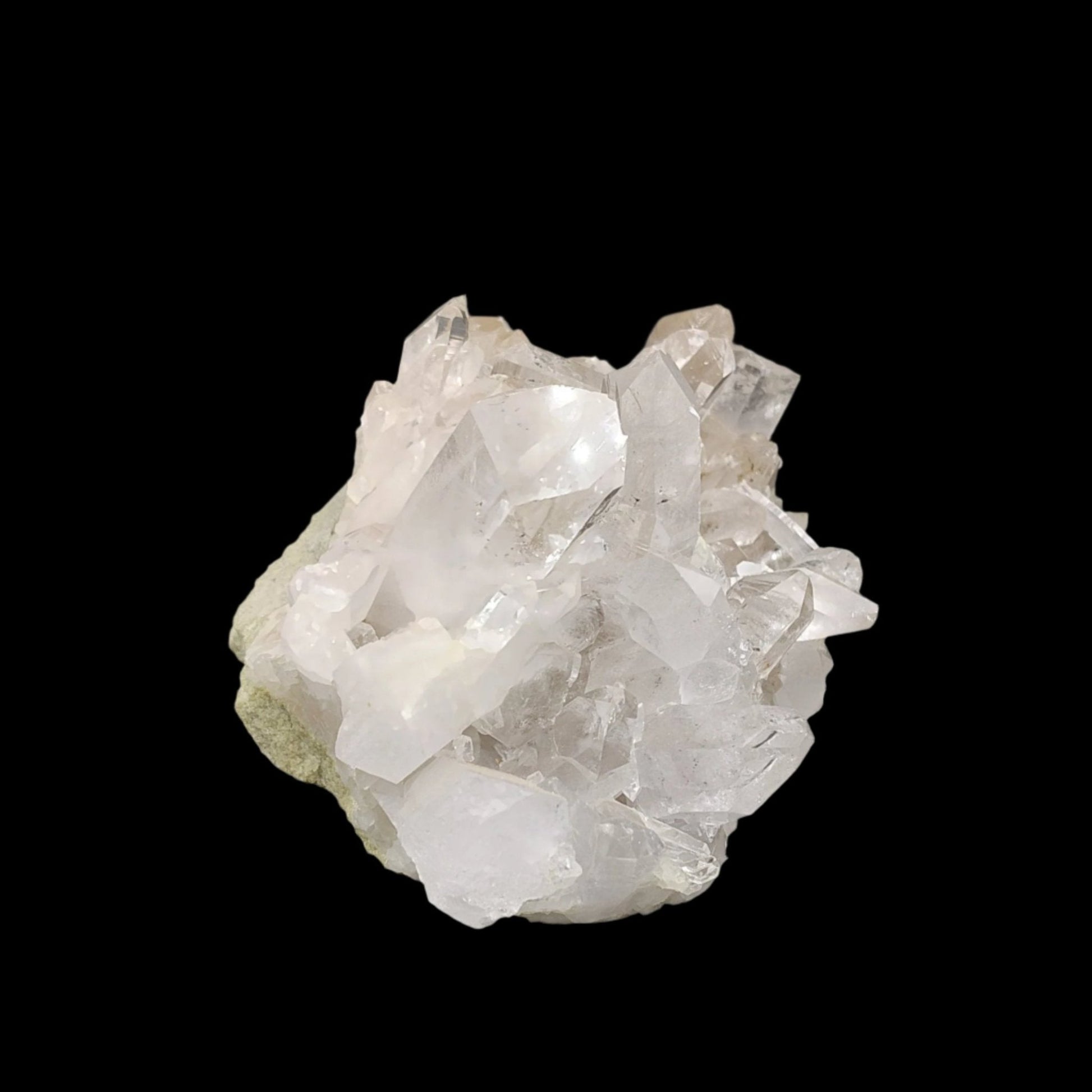 This is the left side of this Quartz crystal cluster