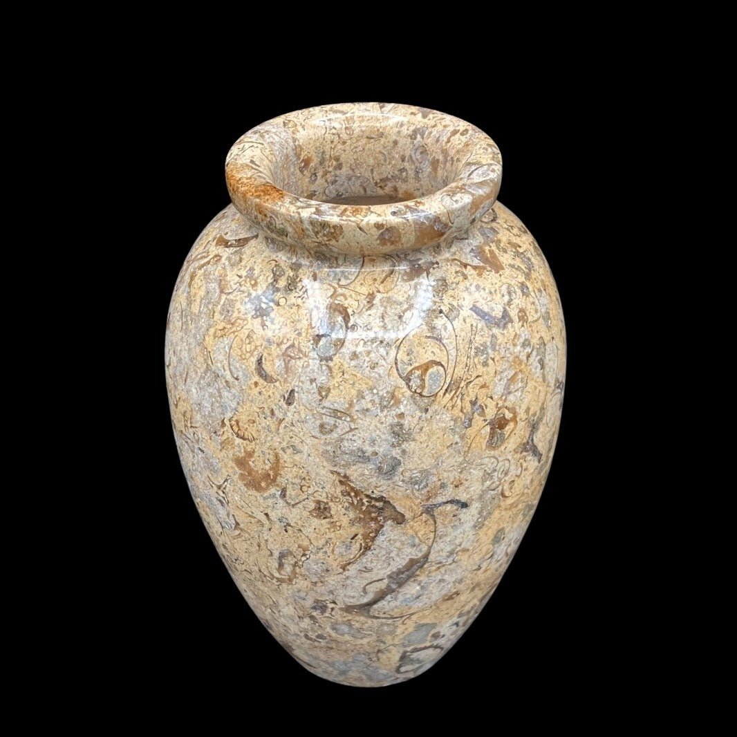 Top View Of Fossil Onyx Vase