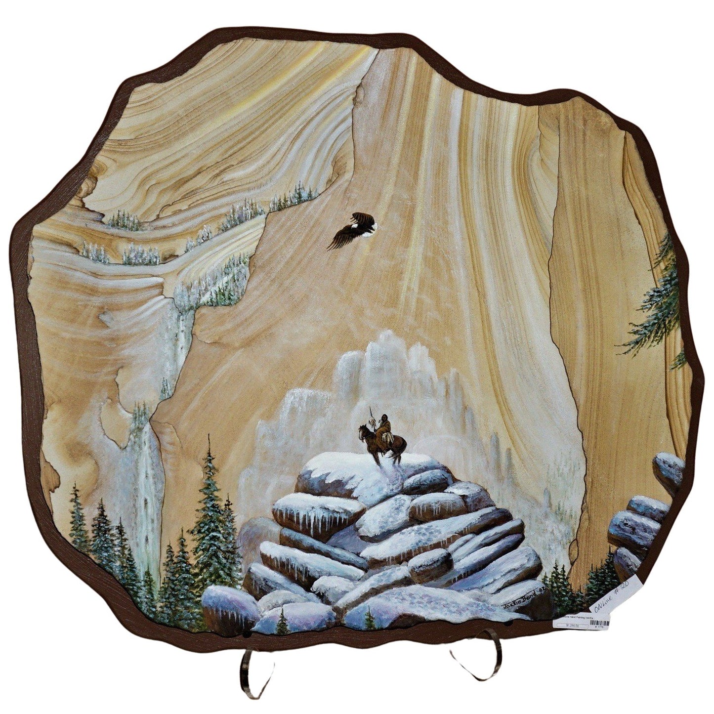 Wall Art Sandstone Painting Southwest Landscape