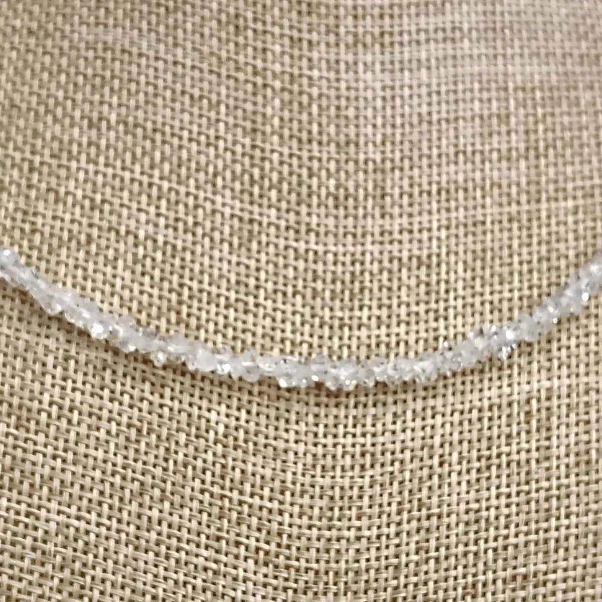 This is a close up of the Quartz crystal Herkimer diamonds.