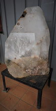 Load image into Gallery viewer, Large Quartz Crystal With Pyrite Growth
