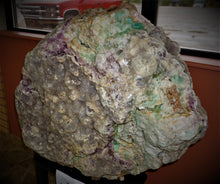 Load image into Gallery viewer, Side View Natural Fluorite Specimen 43 Inches
