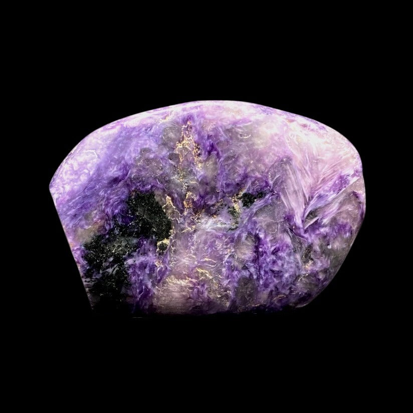 Front Side Of Charoite Stone