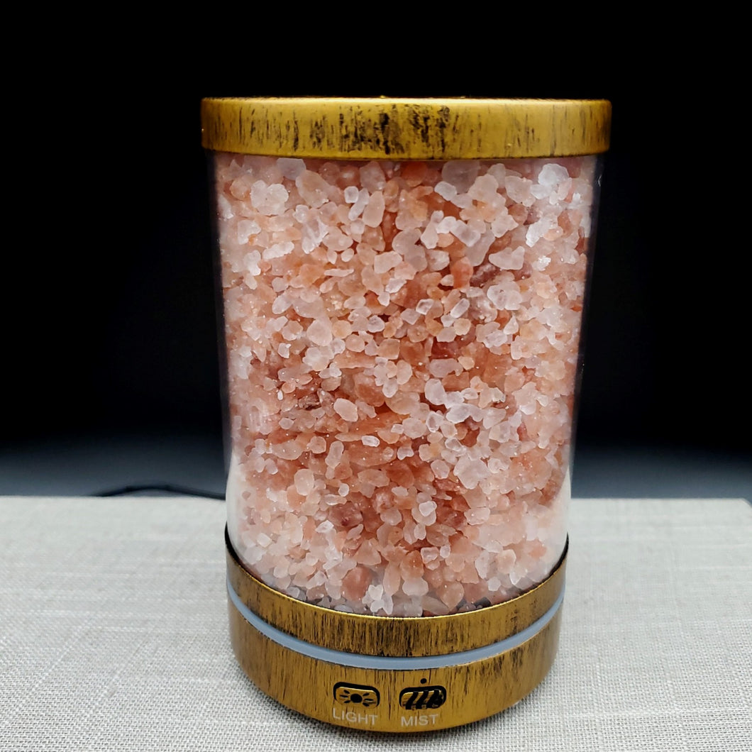 Mini-Ultrasonic Aroma Diffuser Himilayan Salt Unlit