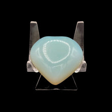 Load image into Gallery viewer, Front Side Of Opalite Heart Palm Stone
