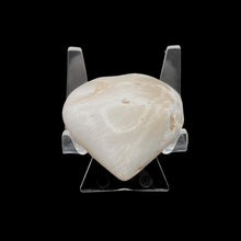 Load image into Gallery viewer, Front Side Of Scolecite Heart Stone
