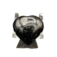 Load image into Gallery viewer, Front Side Of Black Tourmaline Heart Stone
