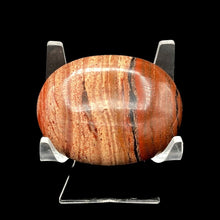 Load image into Gallery viewer, Back Side Of Red Jasper Palm Stone
