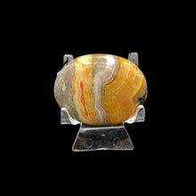 Load image into Gallery viewer, Back Side Of Bumble Bee Palm Stone
