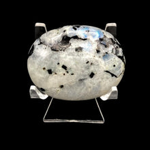 Load image into Gallery viewer, Front Side Of Rainbow Moonstone Palm Stone
