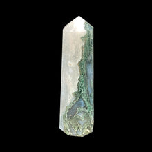 Load image into Gallery viewer, Front Side Of Moss Agate Tower

