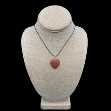 Load image into Gallery viewer, Heart Shaped Goldstone Necklace
