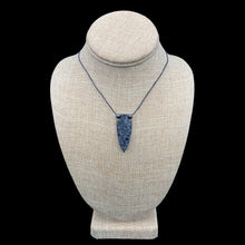 Load image into Gallery viewer, Lava Rock Arrowhead Necklace
