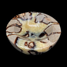 Load image into Gallery viewer, Top View Of Septarian Crystal Bowl
