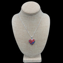 Load image into Gallery viewer, Sterling Silver And Oyster Turquoise Heart Necklace
