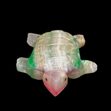 Load image into Gallery viewer, Front View Of Rainbow Onyx Turtle
