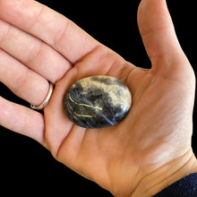 Load image into Gallery viewer, Back Side Of Sodalite Palm Stone
