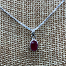 Load image into Gallery viewer, Close Up Of Ruby Pendant
