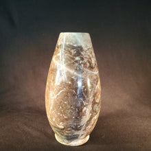 Load image into Gallery viewer, Peacock Marble Brown Vase
