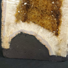 Load image into Gallery viewer, Citrine Cathedral Enhance Geode close up
