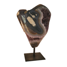 Load image into Gallery viewer, Amethyst Sculpture on Stand
