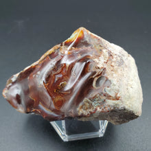 Load image into Gallery viewer, Fire Agate With Rough and Polished Areas
