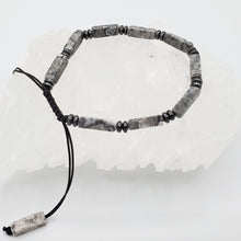 Load image into Gallery viewer, Jasper Bracelet With Rondells
