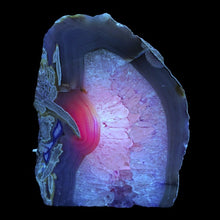Load image into Gallery viewer, Purple Agate Lamp
