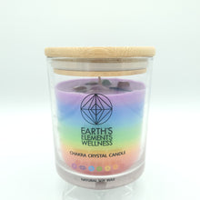 Load image into Gallery viewer, Earth Elements Wellness Chakra Crystal Candle
