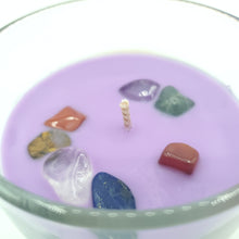 Load image into Gallery viewer, Earth Elements Wellness Chakra Crystal Candle
