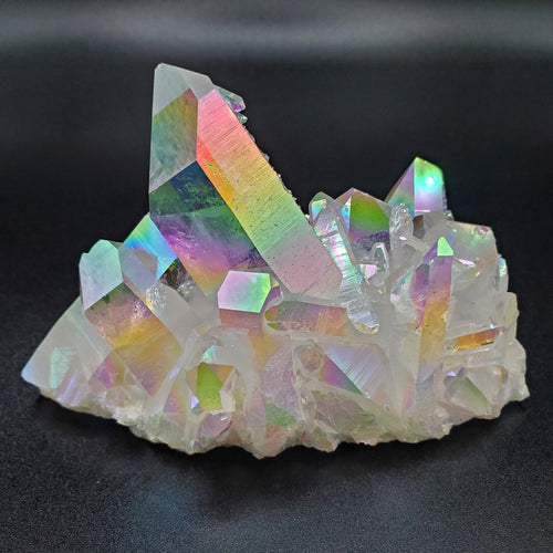 Opal Si Aura Quartz Crystal Cluster