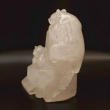 Load image into Gallery viewer, Quartz Crystals and Bears Sculpture
