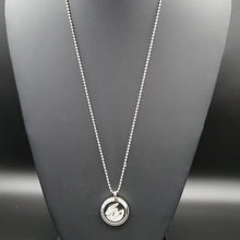 Load image into Gallery viewer, Quartz Inside Locket Stainless Necklace
