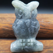 Load image into Gallery viewer, Carved Owl Labradorite
